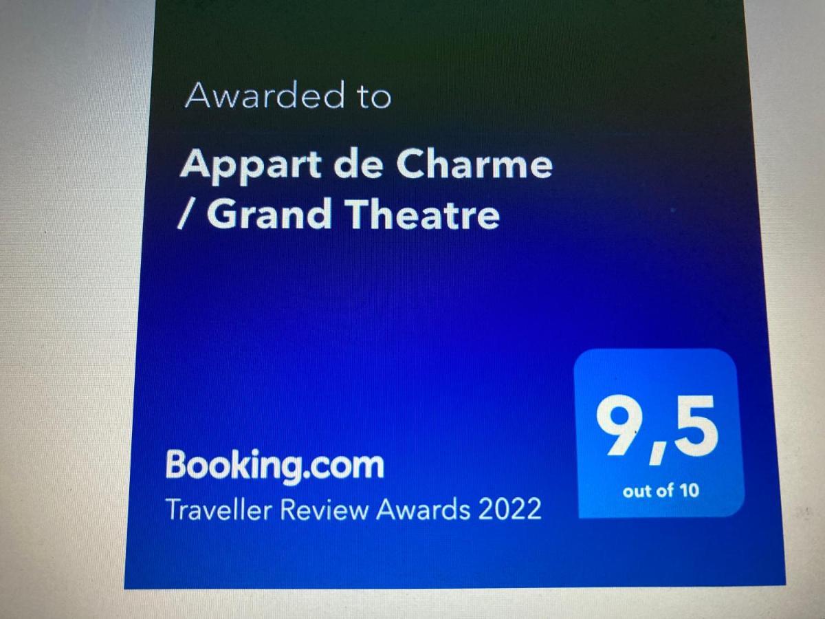 Appart De Charme / Grand Theatre 波尔多 外观 照片